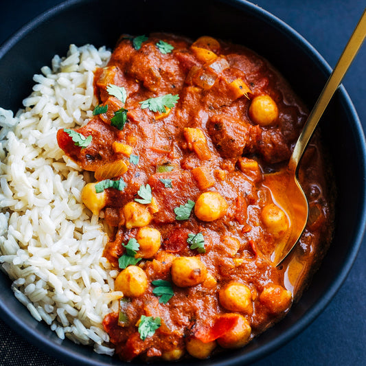 Chickpea or Lentil Tikka Masala (Wednesday)