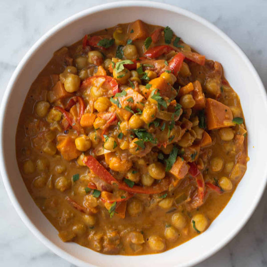 Chickpea and Sweet Potato Curry (Thursday)