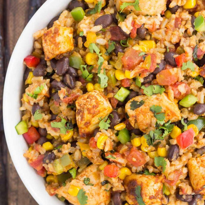 Southwest Chicken and Rice (Saturday)