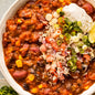Three-Bean Vegetable Chili (Monday)