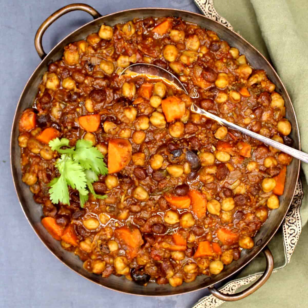 Vegetable and Chickpea Tagine